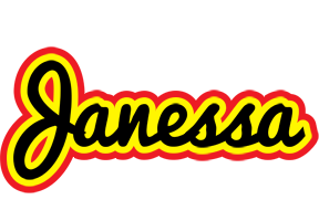 Janessa flaming logo