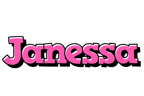 Janessa girlish logo