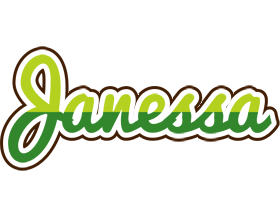 Janessa golfing logo