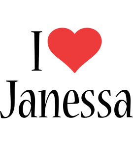 Janessa i-love logo