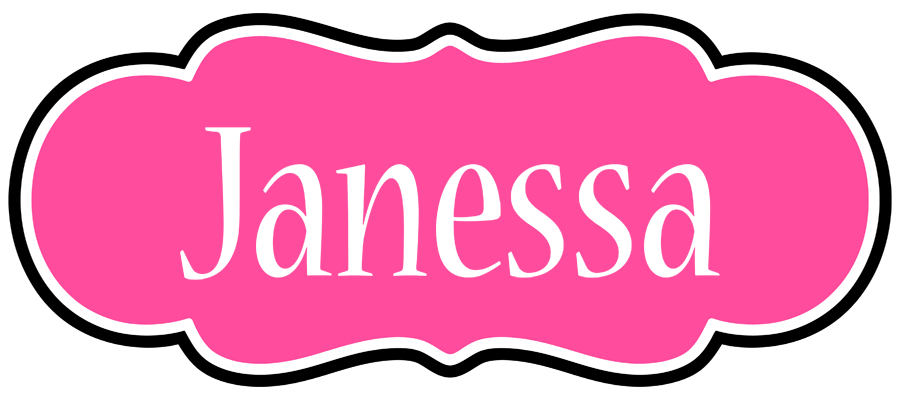 Janessa invitation logo