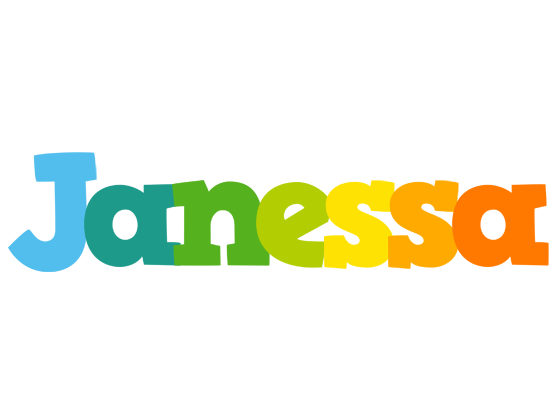 Janessa rainbows logo