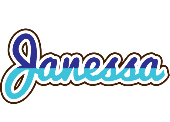 Janessa raining logo