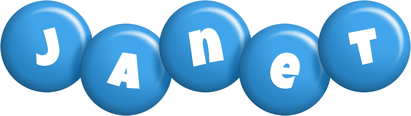 Janet candy-blue logo