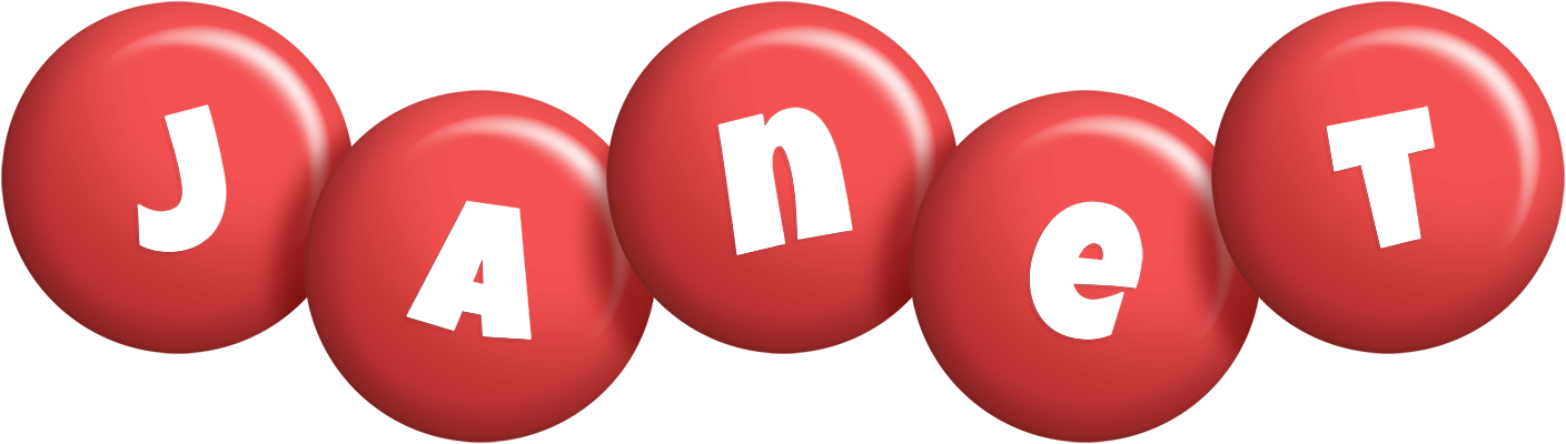 Janet candy-red logo