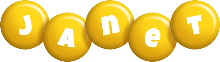 Janet candy-yellow logo