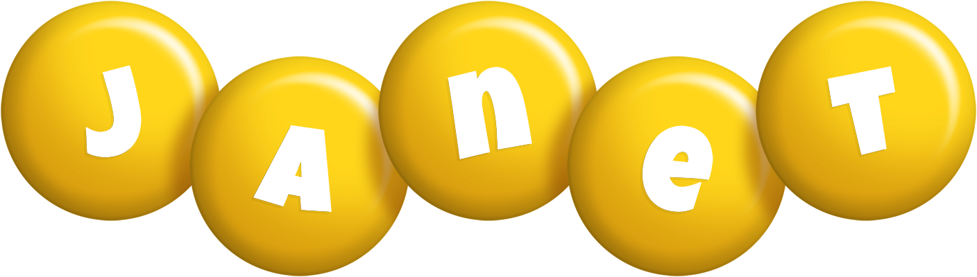 Janet candy-yellow logo