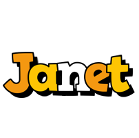 Janet cartoon logo