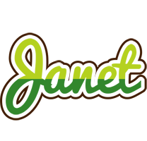 Janet golfing logo