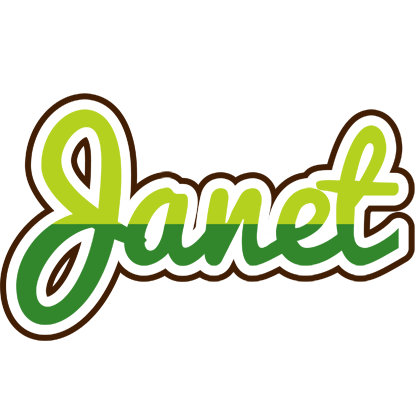Janet golfing logo