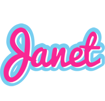 Janet popstar logo