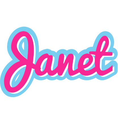 Janet popstar logo