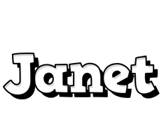 Janet snowing logo
