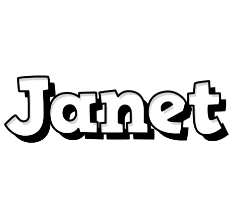 Janet snowing logo