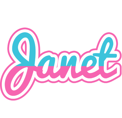 Janet woman logo