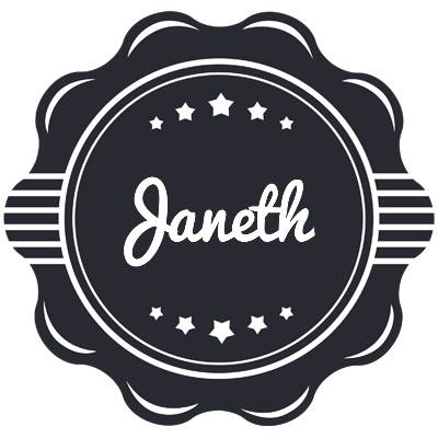 Janeth badge logo