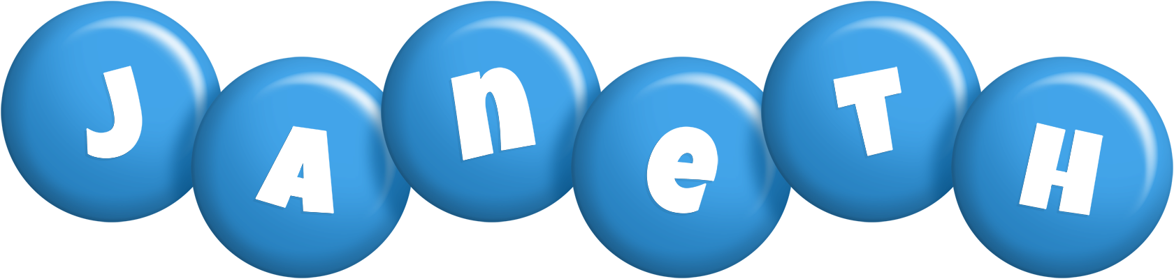 Janeth candy-blue logo