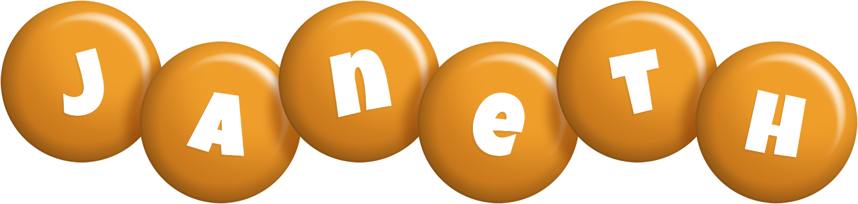 Janeth candy-orange logo