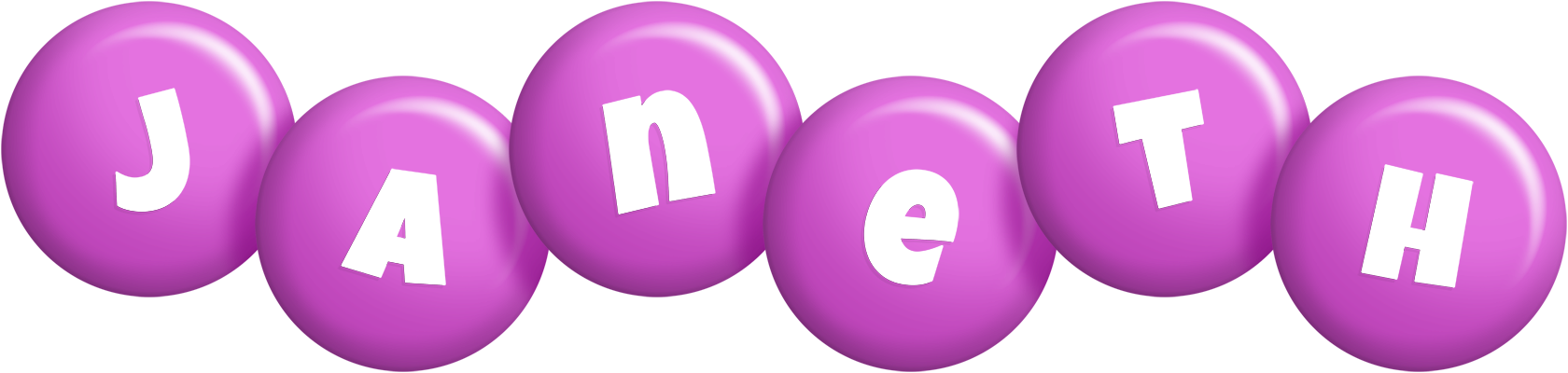 Janeth candy-purple logo