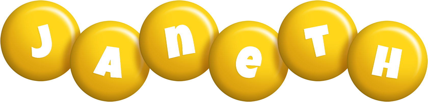 Janeth candy-yellow logo