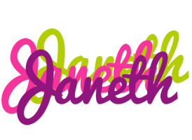 Janeth flowers logo