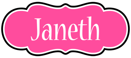 Janeth invitation logo