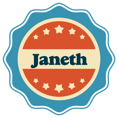 Janeth labels logo