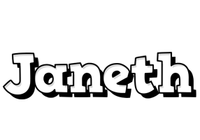 Janeth snowing logo