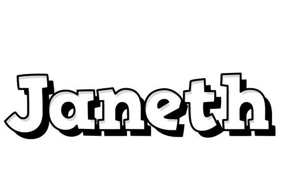 Janeth snowing logo