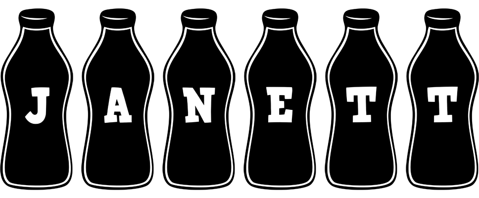 Janett bottle logo