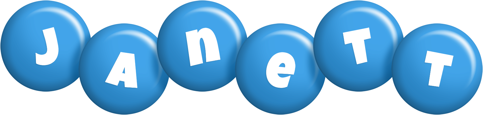 Janett candy-blue logo