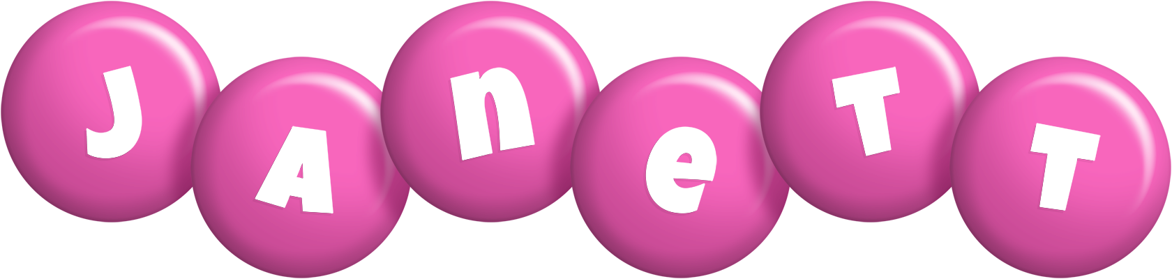 Janett candy-pink logo