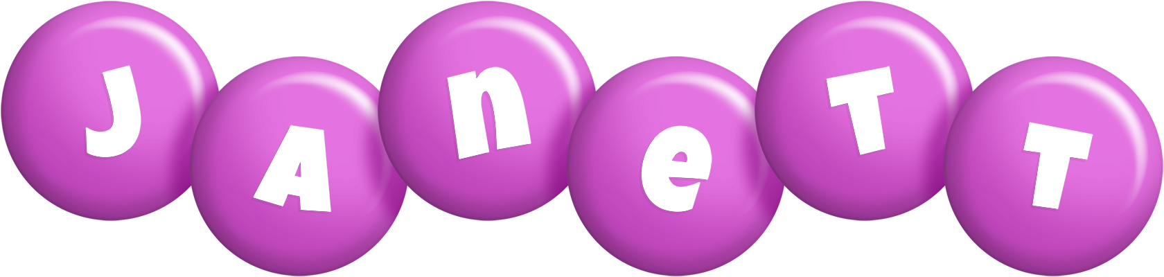 Janett candy-purple logo