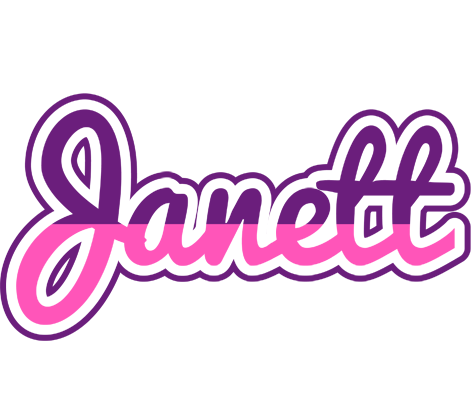 Janett cheerful logo