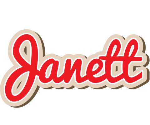 Janett chocolate logo