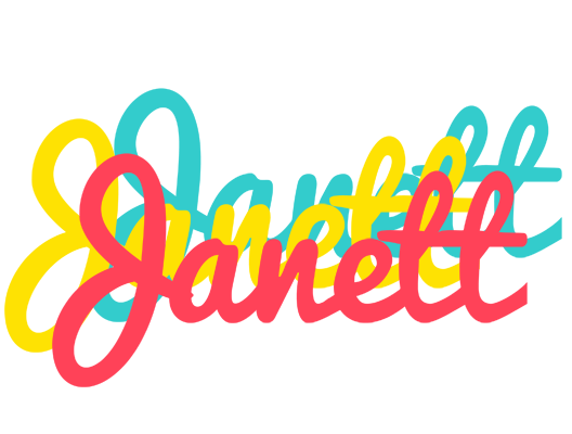 Janett disco logo
