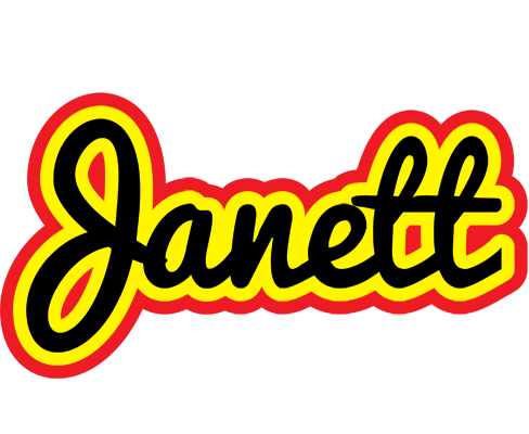 Janett flaming logo