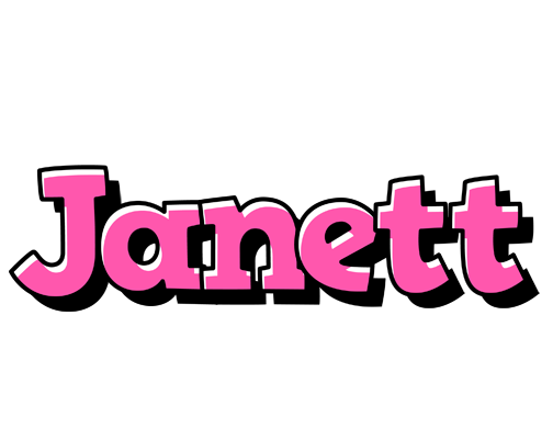 Janett girlish logo