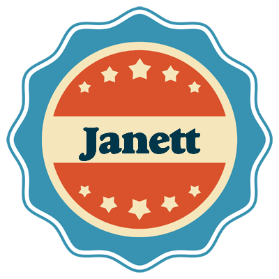 Janett labels logo