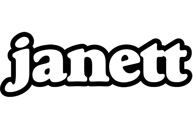 Janett panda logo