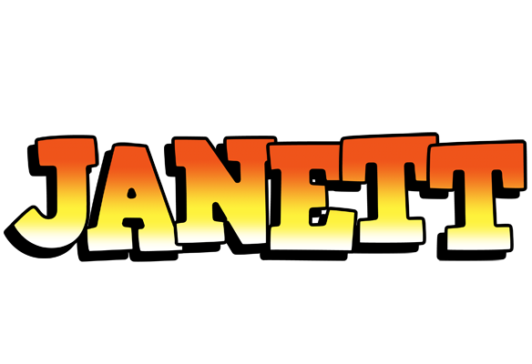 Janett sunset logo