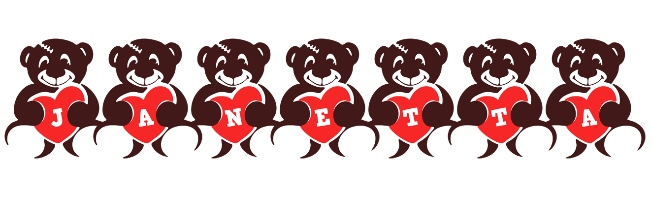 Janetta bear logo