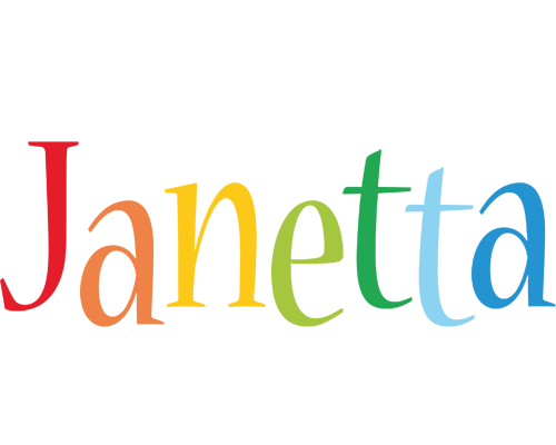 Janetta birthday logo
