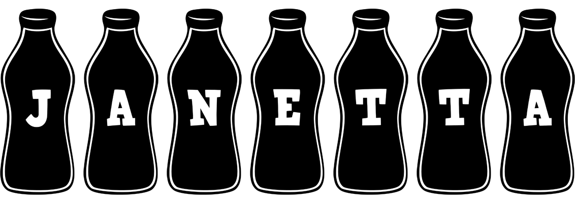 Janetta bottle logo