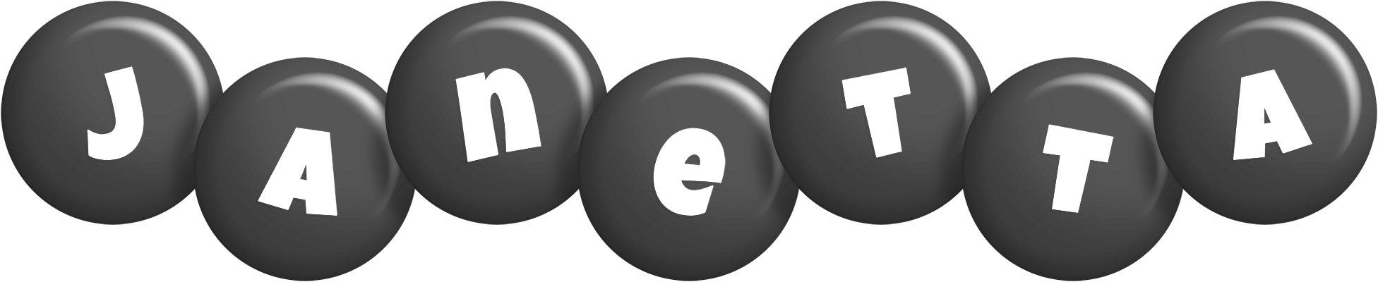 Janetta candy-black logo