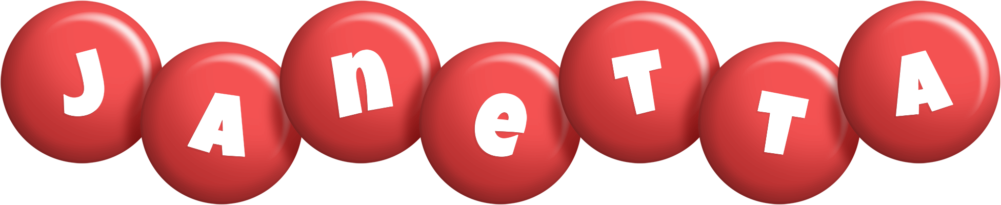 Janetta candy-red logo