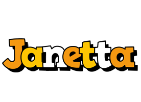 Janetta cartoon logo