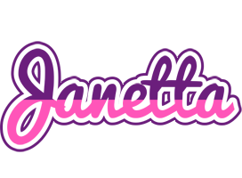 Janetta cheerful logo