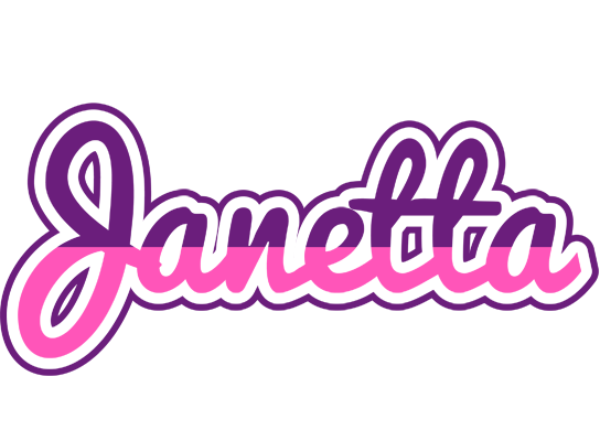 Janetta cheerful logo