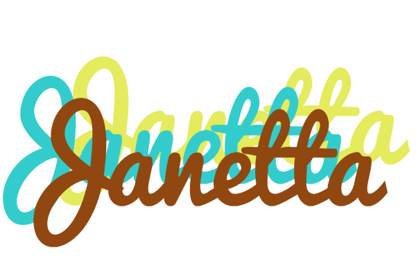 Janetta cupcake logo